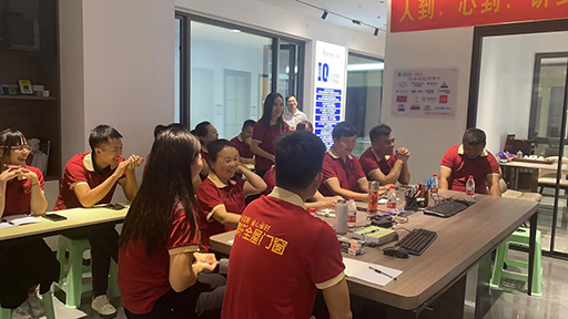 富轩全屋门窗在海南省开启新商培训会 富轩全屋门窗在海南省开启新商培训会